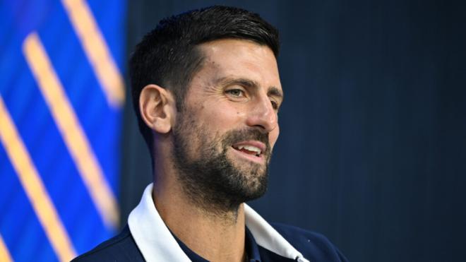 Novak Djokovic en rueda de prensa (Cordon Press)