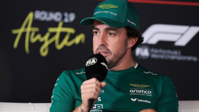 Fernando Alonso, en rueda de prensa (Foto: Europa Press).