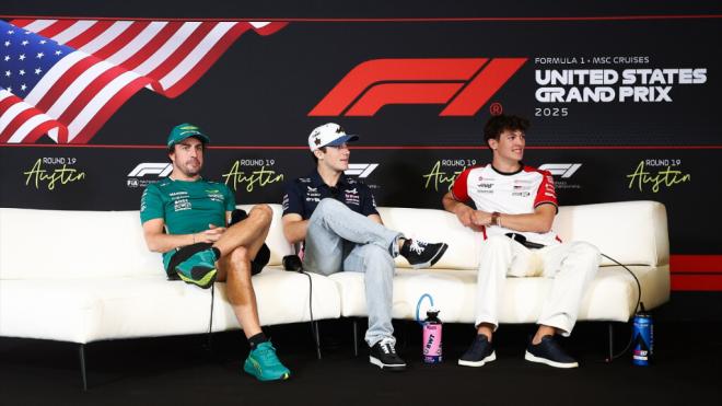Fernando Alonso, en rueda de prensa (Foto: Europa Press).