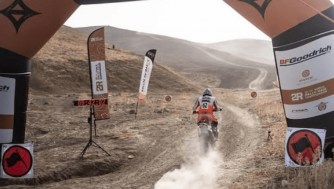 Lance de una etapa en el Rally de Marruecos (Foto: Instagram).