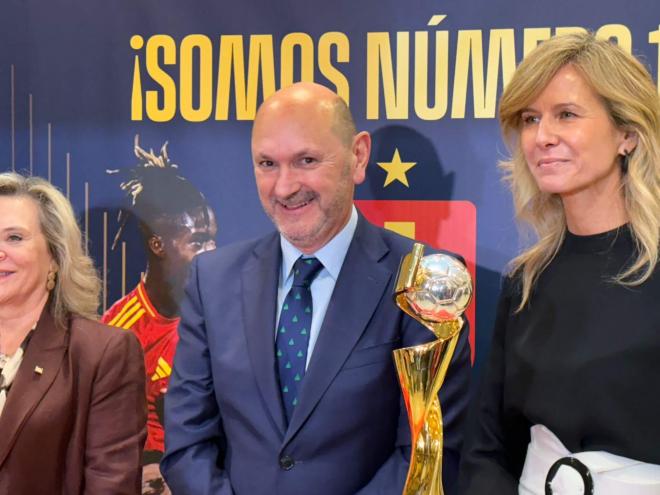 Rafael Louzán, presidente de la RFEF (Foto: Alberto Bravo).