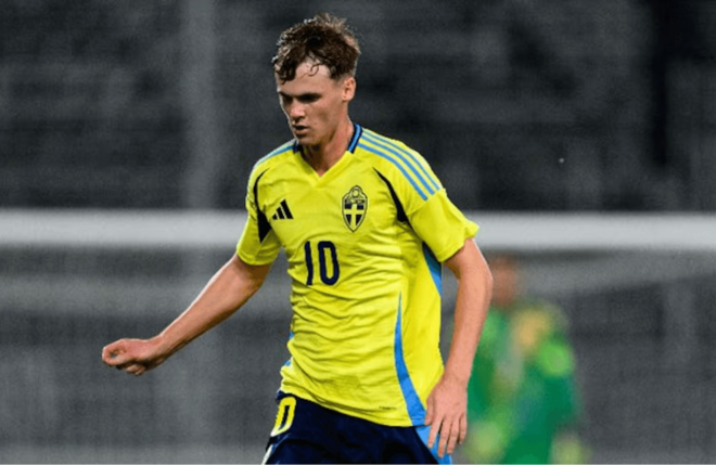 Williot Swedberg con Suecia (Foto: Federación Sueca).