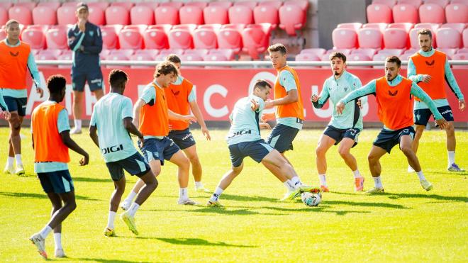Entrenamiento del Athletic en Lezama (Foto: Athletic Club).