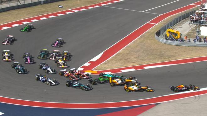 Los McLaren, protagonistas en la 'sprint' de Austin (Foto: F1).