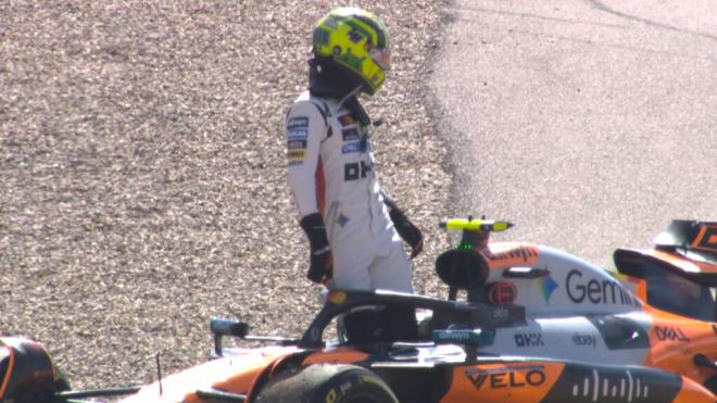 Lando Norris, en la 'sprint' de Austin (Foto: F1).