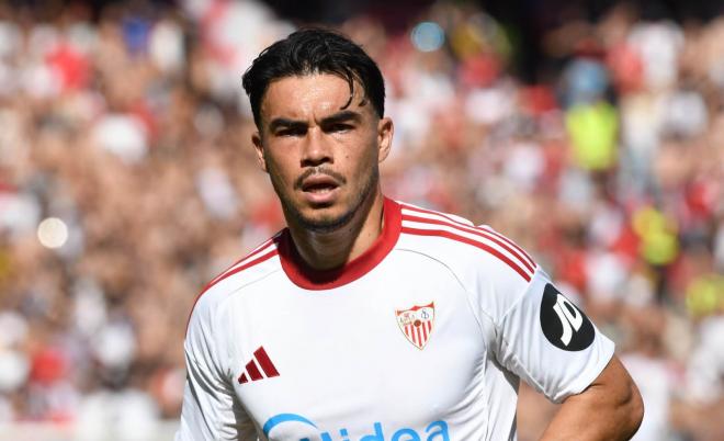 Gabriel Suazo, ante el Mallorca (Foto: Kiko Hurtado).