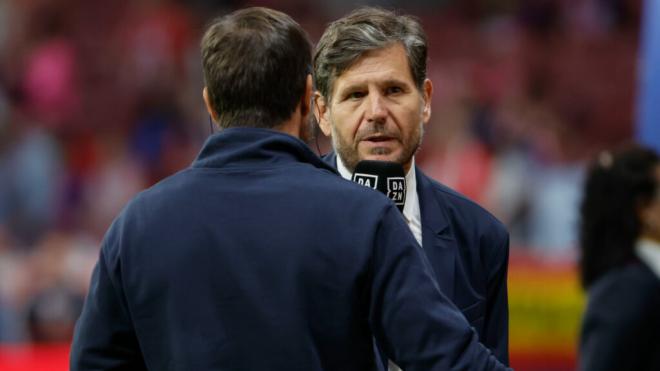 Mateu Alemany en una entrevista con DAZN (Foto: EFE)