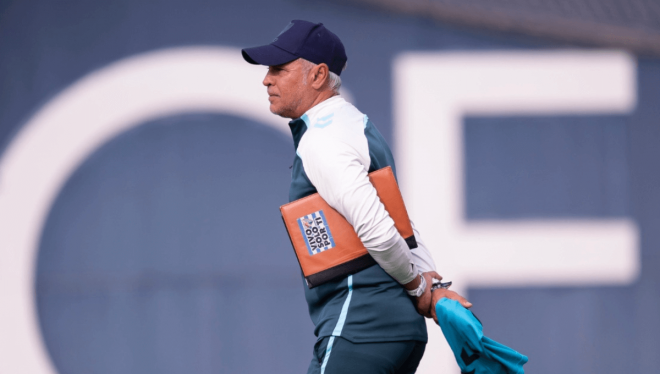 Sergio Pellicer, durante un entrenamiento del Málaga (Foto: Málaga CF).