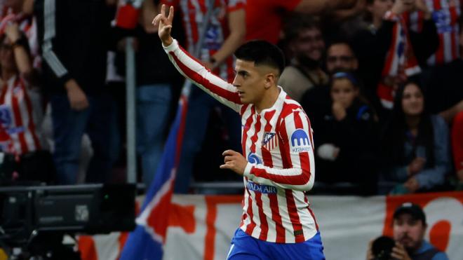 Thiago Almada celebra el gol ante Osasuna (Foto: EFE)