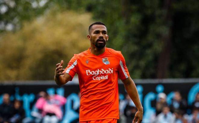 Yangel Herrera, en el Celta-Real Sociedad (Foto: RSO).