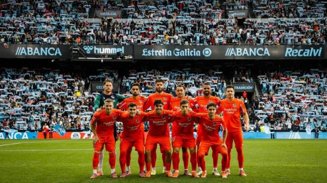 Once de la Real Sociedad ante el Celta (Foto: RSO).