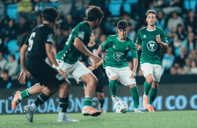 Ángel Arcos en Balaídos (Foto: Instagram).