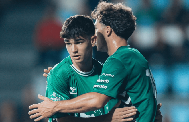 Ángel Arcos con Pablo Durán (Foto: Instagram).