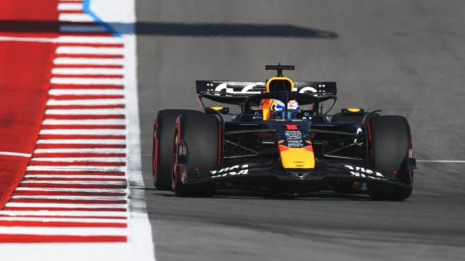 Max Verstappen, en COTA (Foto: Red Bull).