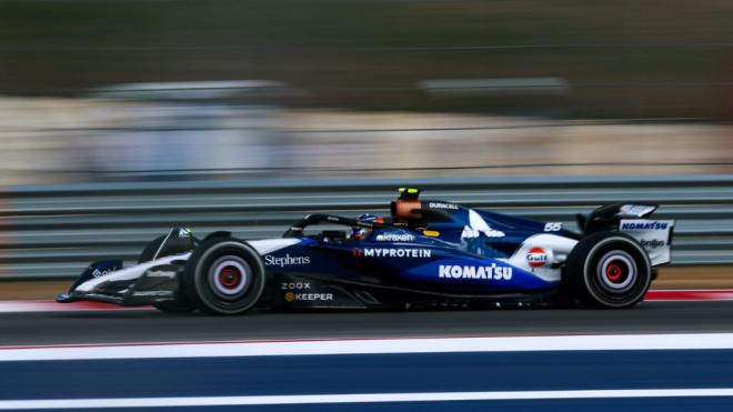 Carlos Sainz, en COTA (Foto: Williams Racing).