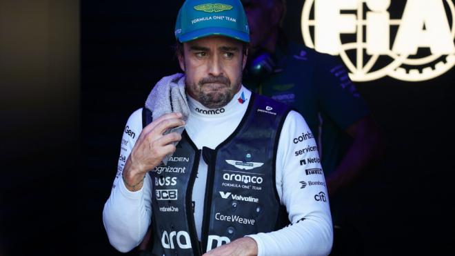 Fernando Alonso, en COTA (Foto: Europa Press).