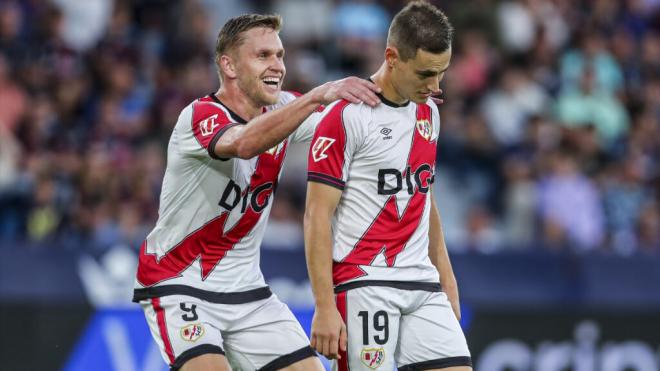 Jorge de Frutos en el Levante - Rayo Vallecano (Foto: Europa Press)