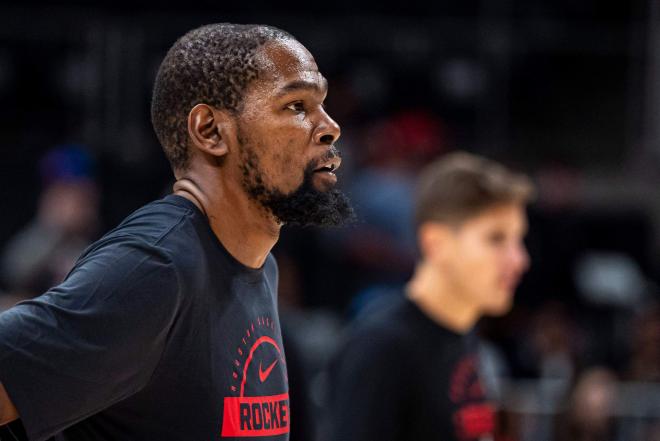 Kevin Durant en un partido con los Houston Rockets (Foto: Cordon Press)