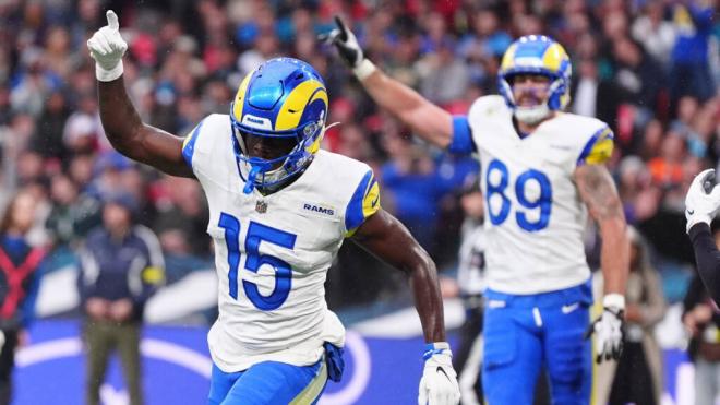 Konata Mumpfield en el Rams - Jaguars (Foto: Cordon Press)