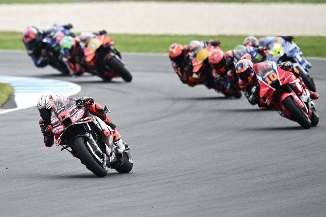 Lance del Gran Premio de Australia de MotoGP (Foto: EFE).