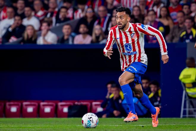 Nico González, durante el Atlético de Madrid-Osasuna (Foto: Cordon Press).
