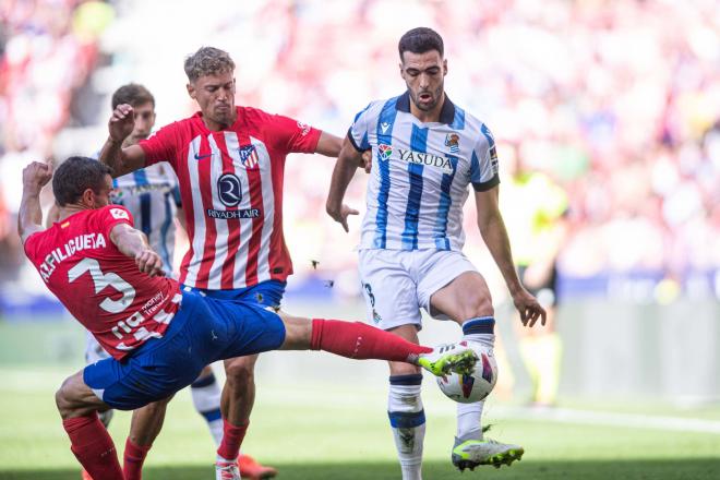 Mikel Merino contra el Atlético de Madrid (Cordon Press)