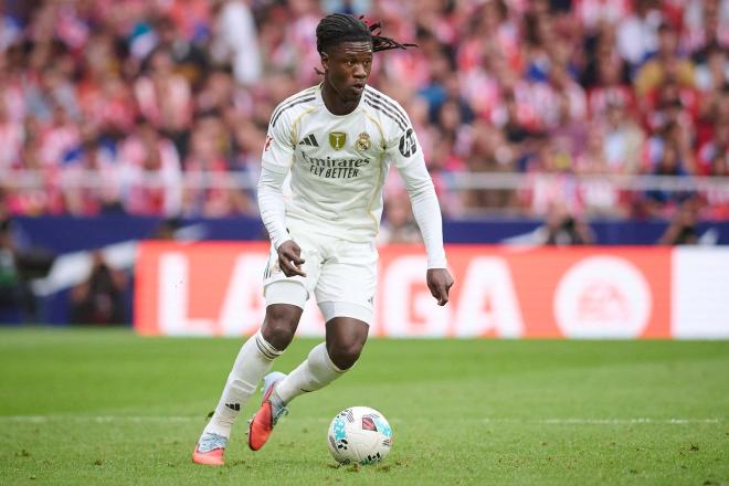 Camavinga en el derbi madrileño (Cordon Press)