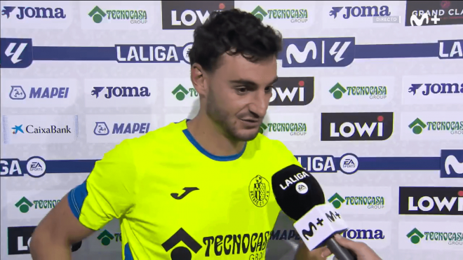 Juan Iglesias, tras el Getafe-Real Madrid.