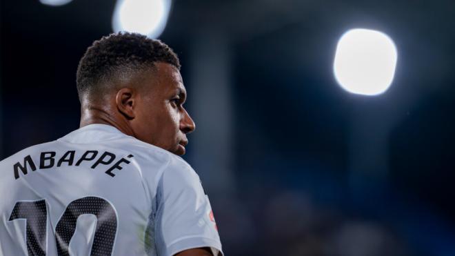 Kylian Mbappé con el Real Madrid (Europa Press)