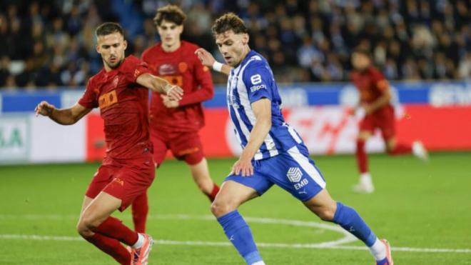 Copeta en el Alavés vs Valencia (LALIGA)