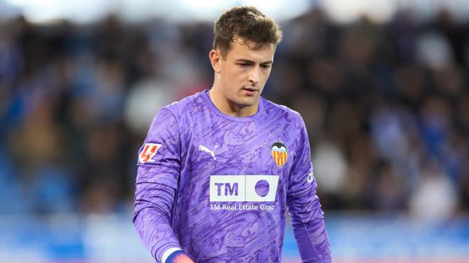 Julen Agirrezabala, portero del Valencia (Europa Press)