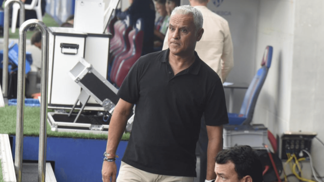 Sergio Pellicer, en un partido del Málaga (Foto: LaLiga).