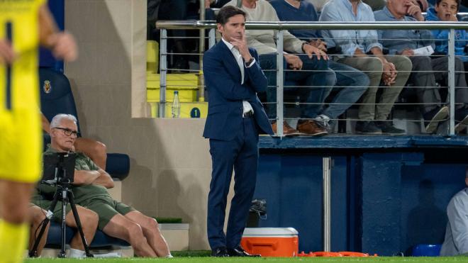 Marcelino García Toral, en el Villarreal - Manchester City (Foto: CordonPress).