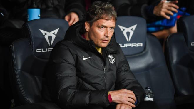 Marcus Sorg en el banquillo del FC Barcelona (Cordon Press)