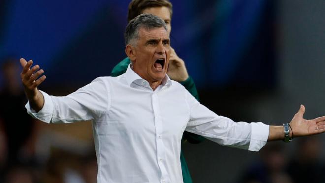 José Luis Mendilibar, enfadado contra el FC Barcelona (Fuente: EFE)
