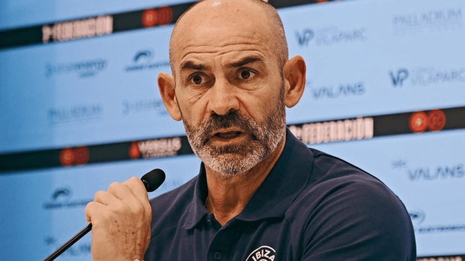 Paco Jémez, en sala de prensa (Foto: UDI).