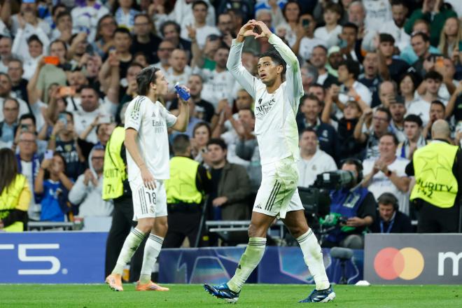 Jude BEllingham celebra el 1-0 ante la Juve (Foto: EFE)