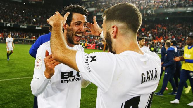 Dani Parejo y José Luis Gayà (Foto: Valencia CF)