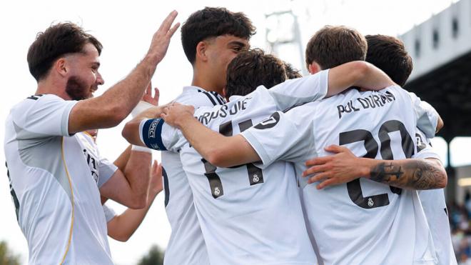 El Real Madrid celebra un gol ante la Juventus (Foto: X)
