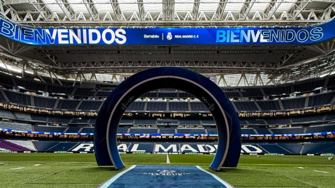 Estadio Santiago Bernabéu (Foto: X)