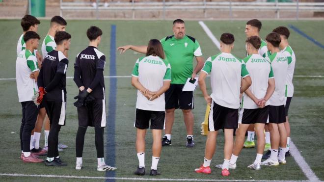 Diego Tristán, nuevo entrenador de delanteros de la cantera del Córdoba CF (Foto: Córdoba CF).