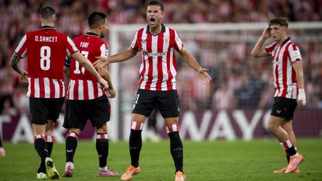 Doblete de Guruzeta ante el Qarabag en la Champions League (Foto: Athletic Club).