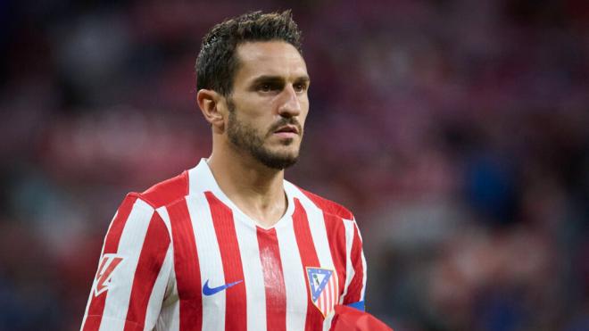 Koke durante un partido del Atlético de Madrid (Fuente: Cordon Press)