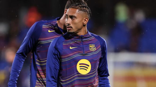 Raphinha, en un partido del Barça (Europa Press)