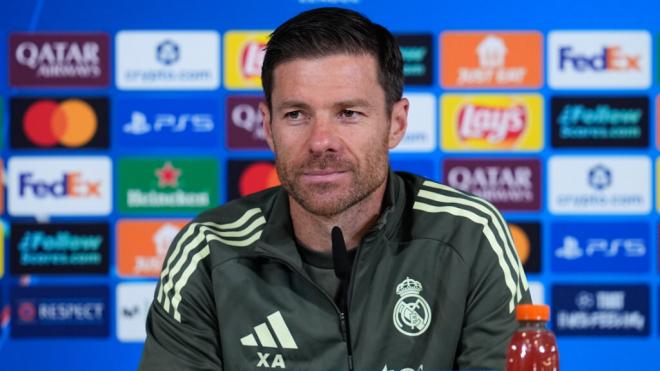 Xabi Alonso en rueda de prensa (Europa Press)