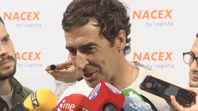 Raúl González, en un acto de Nacex (Foto: ElDesmarque)
