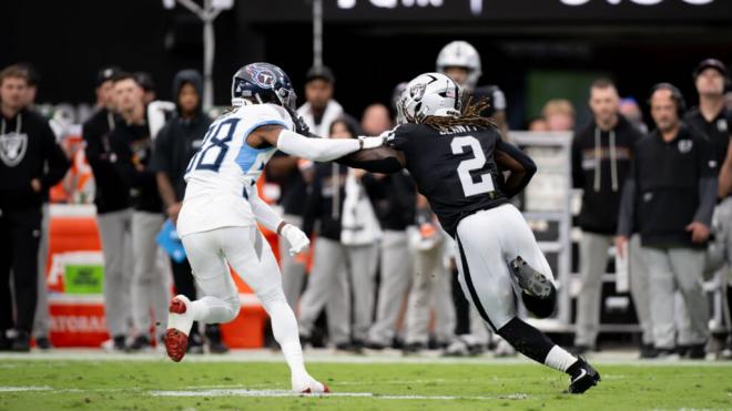 Ashton Jeanty durante un partido de la NFL (Fuente: Cordon Press)