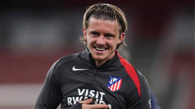 Conor Gallagher en un partido del Atlético de Madrid (Cordon Press)