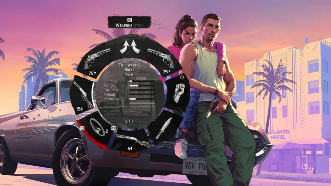 Una posible rueda de armas limitada para darle realismo a GTA 6