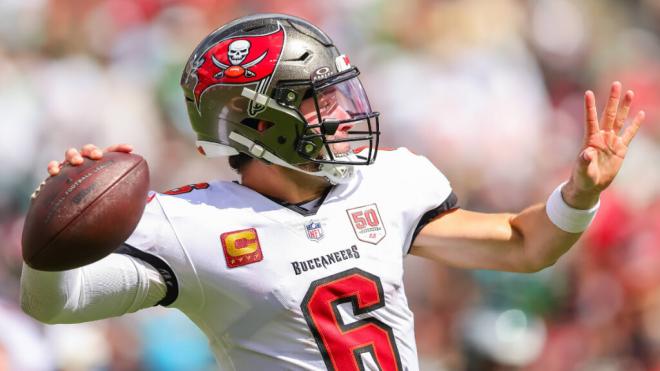 Baker Mayfield, quarterback de Tampa Bay Buccaneers (Fuente: Cordon Press)